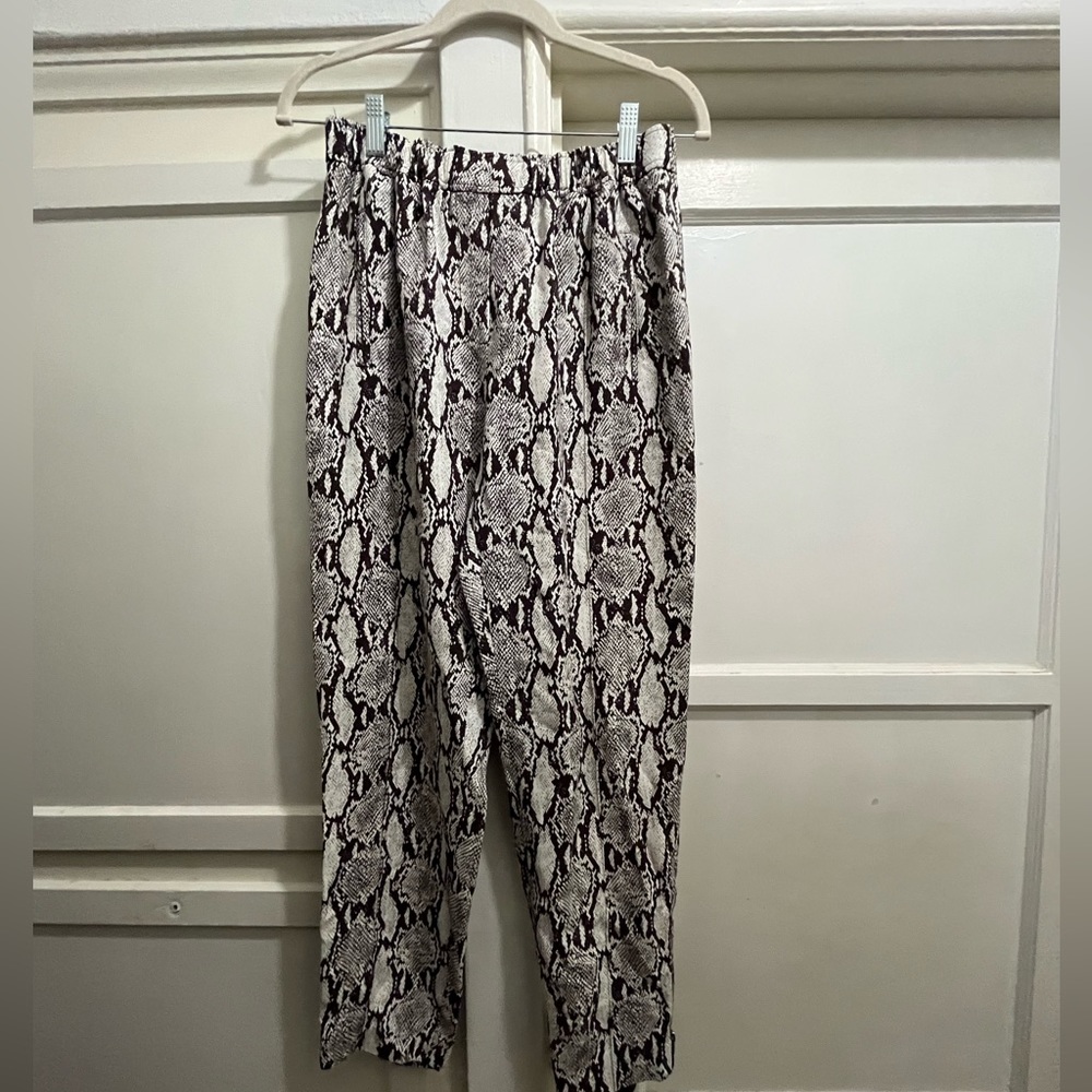 A.L.C. Python Print Pants Size 2 - image 3